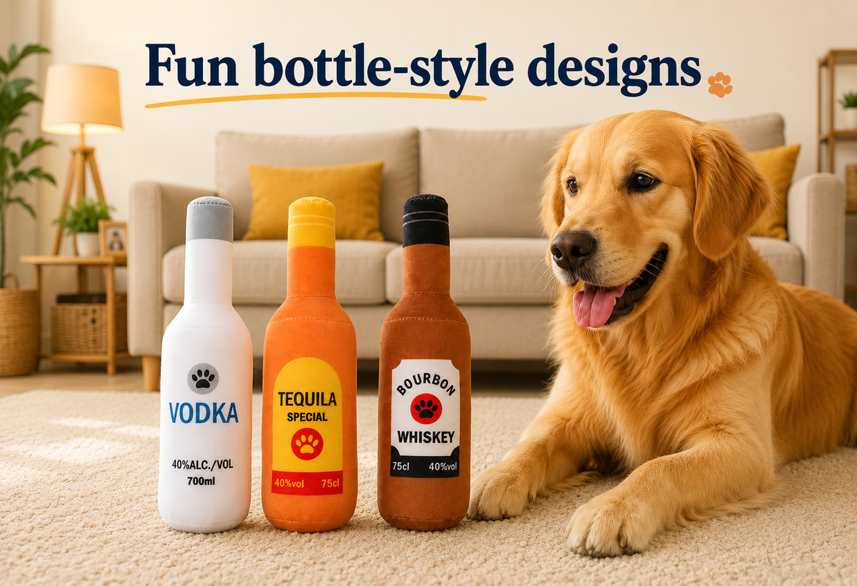 Fun bottle-style designs