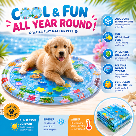 Summer Pet Cooling Water Bed Mat