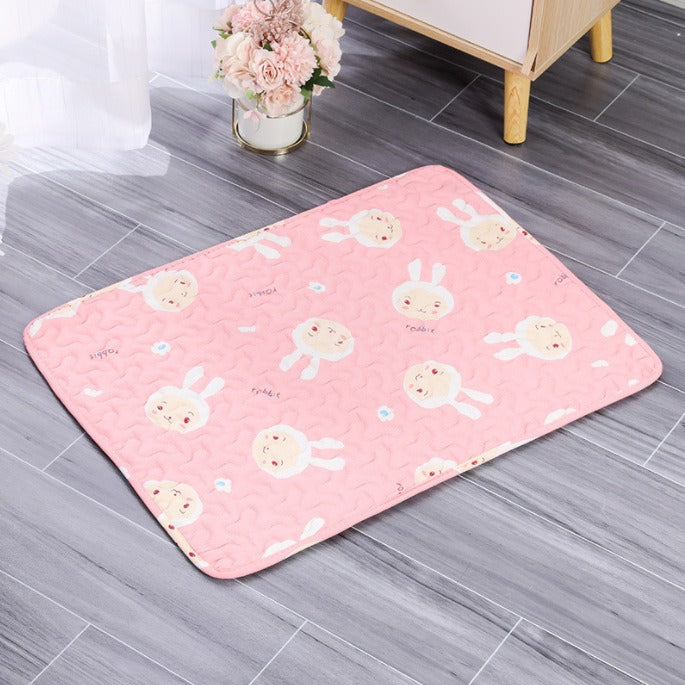 Cute Self-Cooling Pet Mat — Keeps Dogs & Cats Cool All Summer