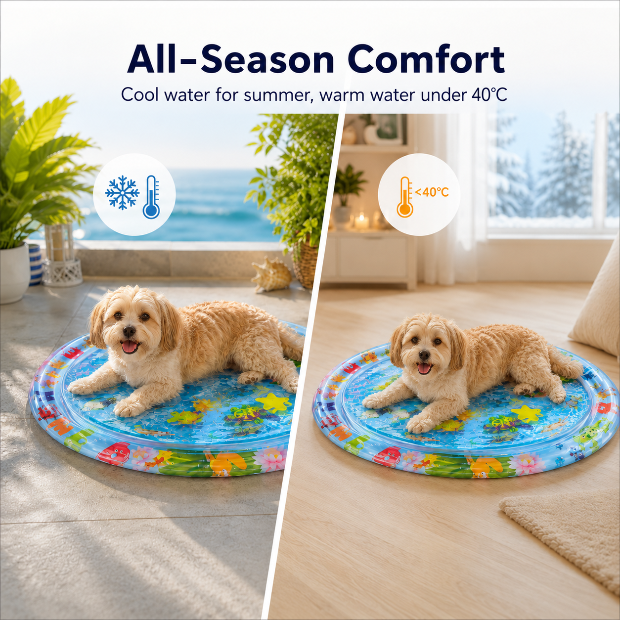 Summer Pet Cooling Water Bed Mat