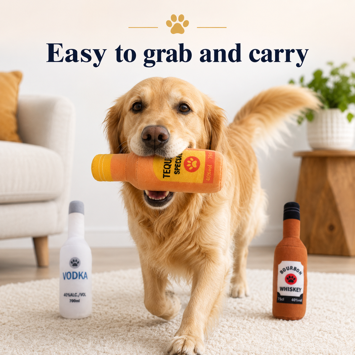 Easy to grab and carry