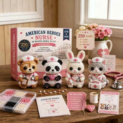 Tiny 3D Beaded Animal Kit — Beginner Friendly, Gift Ready, Hours of Calm Creative Fun
