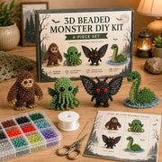 Tiny 3D Beaded Animal Kit — Beginner Friendly, Gift Ready, Hours of Calm Creative Fun