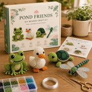 Tiny 3D Beaded Animal Kit — Beginner Friendly, Gift Ready, Hours of Calm Creative Fun