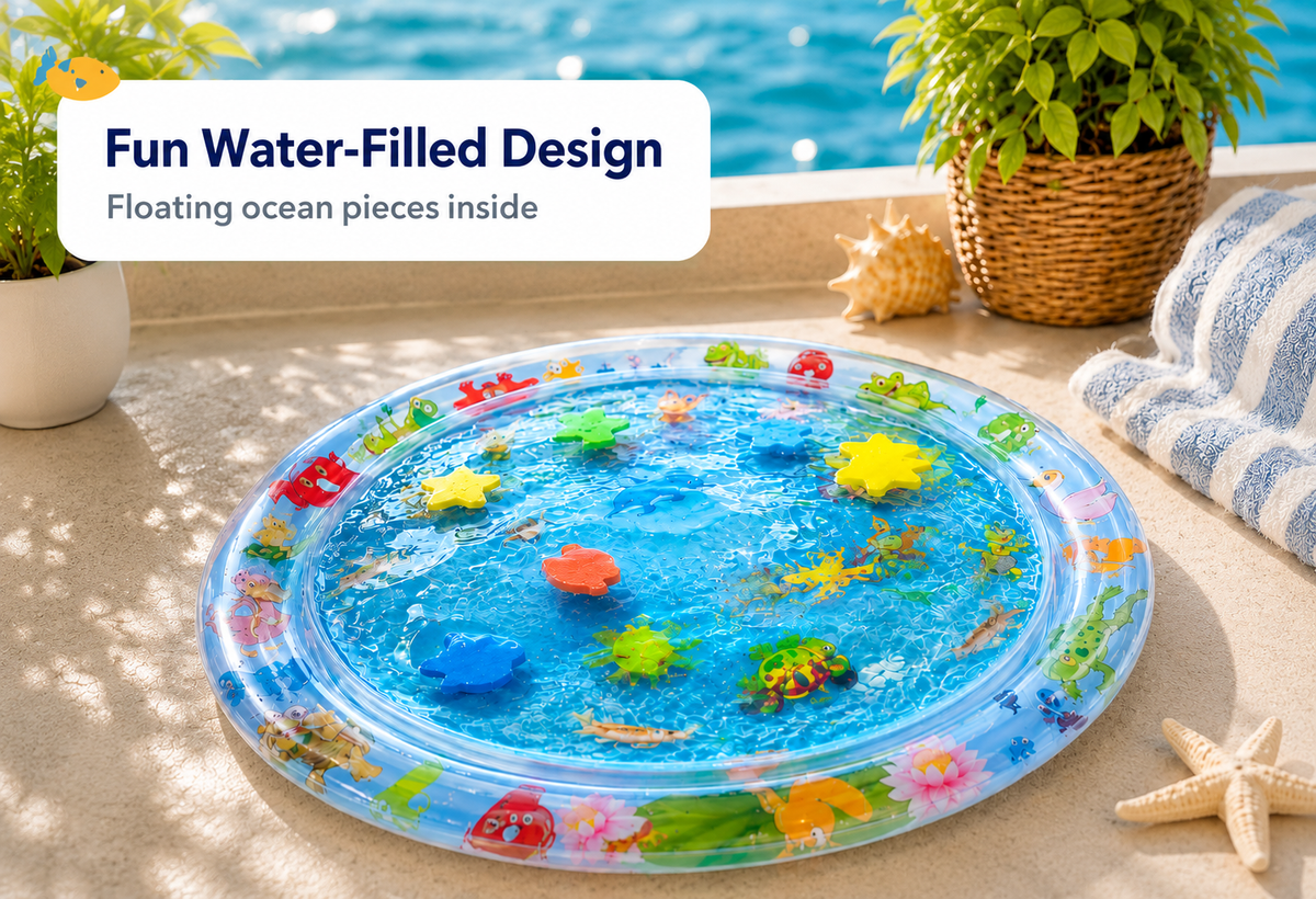 Fun water-filled design
