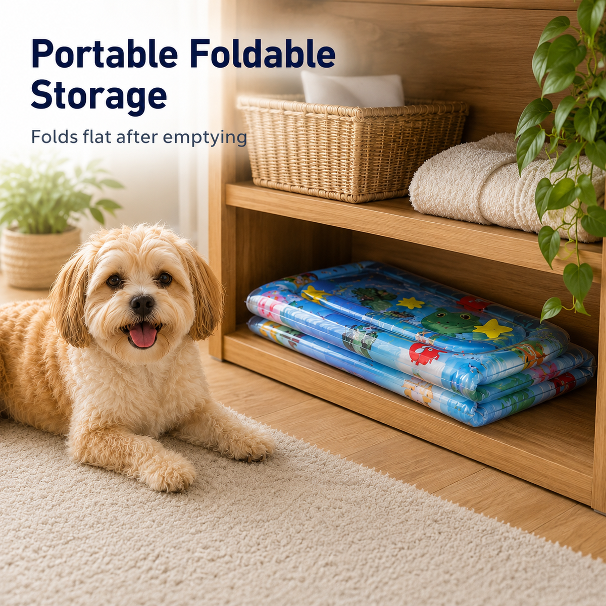 Portable foldable storage