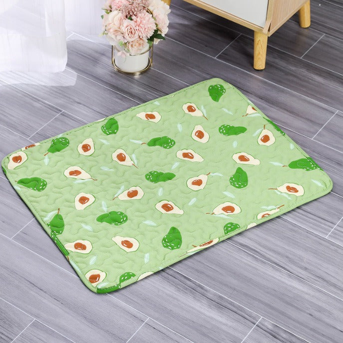 Cute Self-Cooling Pet Mat — Keeps Dogs & Cats Cool All Summer