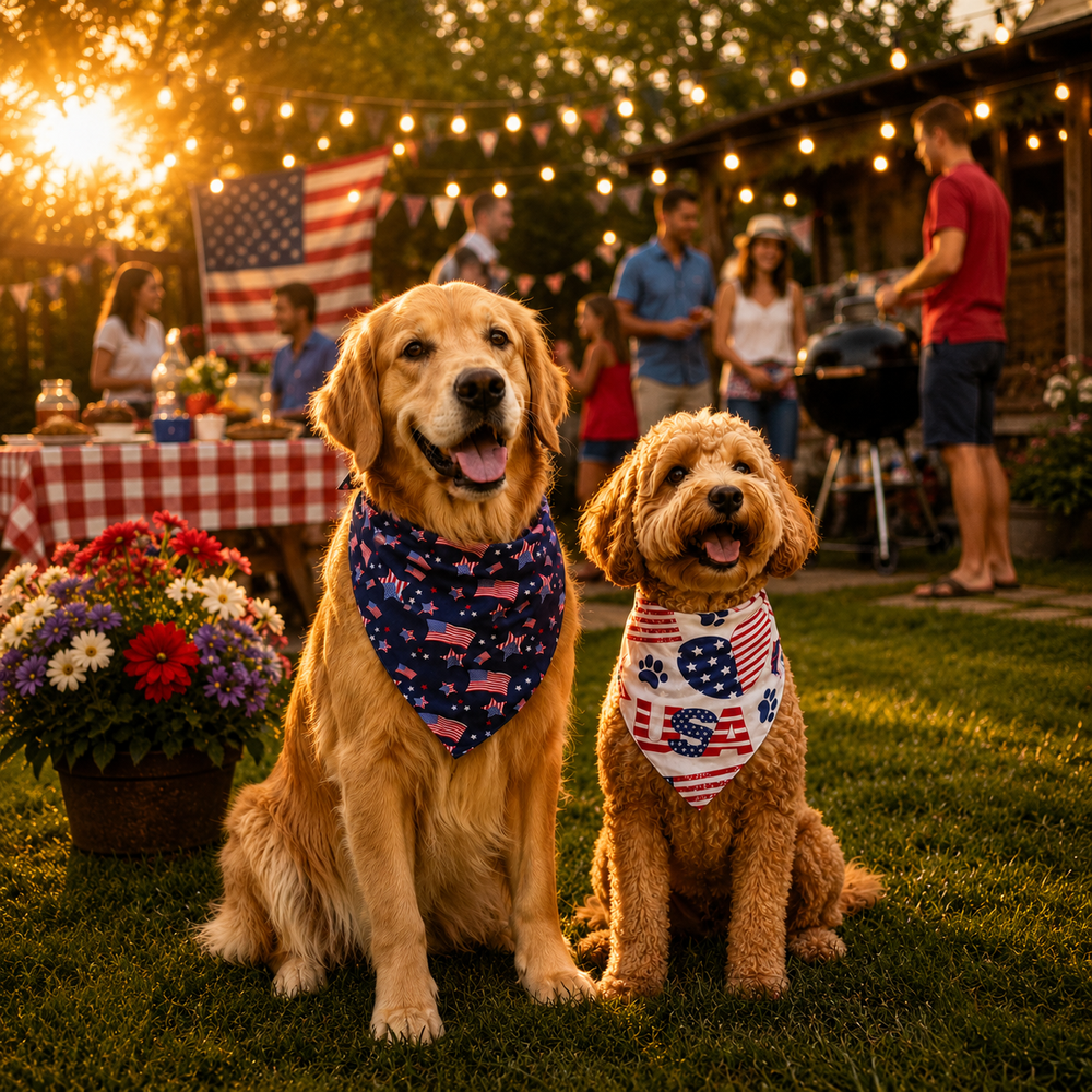 Give your pup the cutest July 4th look