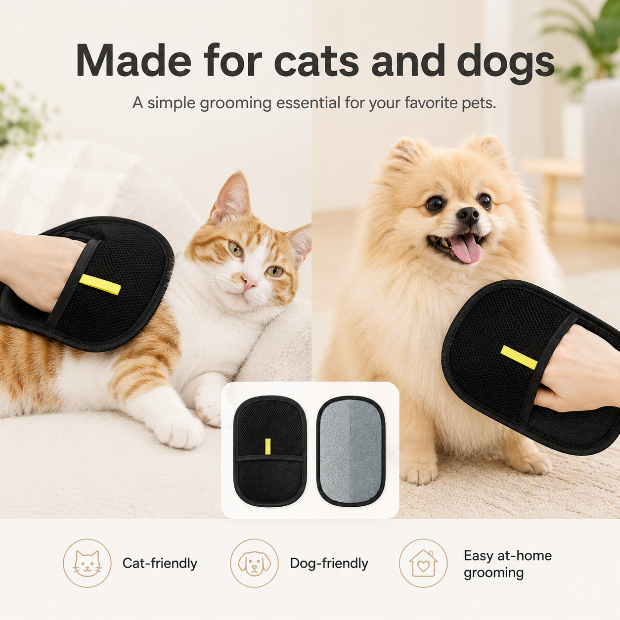 Made for cats and dogs