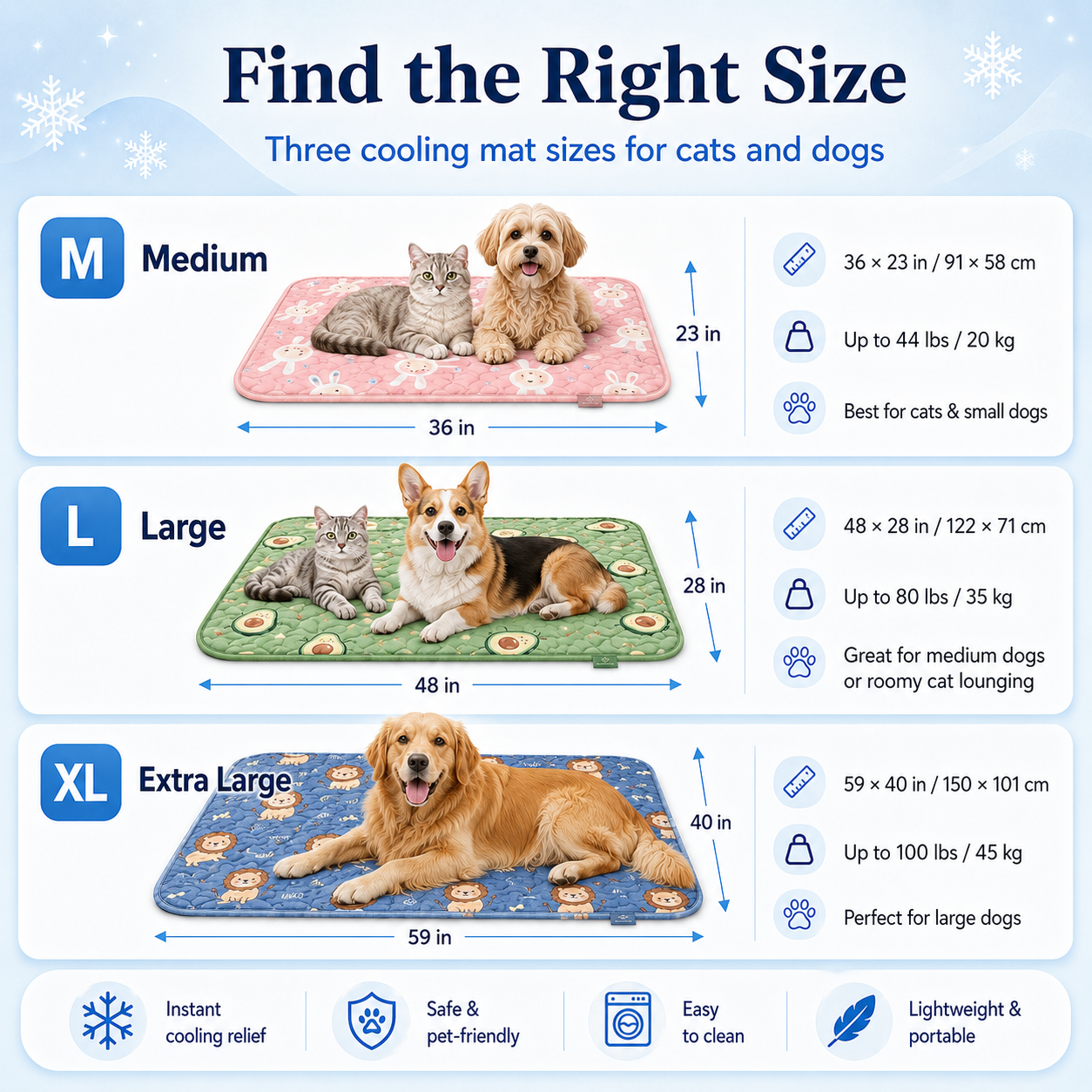 Size guide made simple
